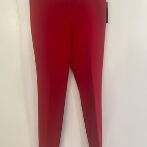 NWT Worthington Perfect Trouser, Rumba Red, Size 0